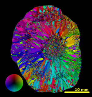 La microstructure des grêlons à haute résolution !