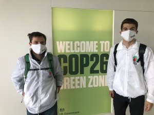 Deux doctorants de l'IGE à la COP26 avec l'association de la Fresque du Climat