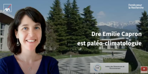 Emilie Capron, paléoclimatologue à l'IGE reçoit le prix AXA pour la Science du climat