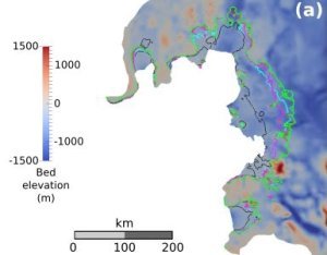 Sensibilité des projections concernant la perte de masse du bassin d'Amundsen (Antarctique) à la loi de frottement
