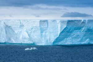 Southern Ocean warming – a consequence of climate change – threatens the viability of 60% of Antarctic ice shelves